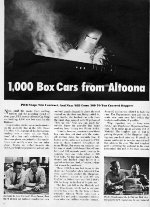"1,000 Box Cars From Altoona," Page 4, 1955